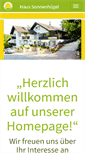 Mobile Screenshot of haussonnenhuegel.de